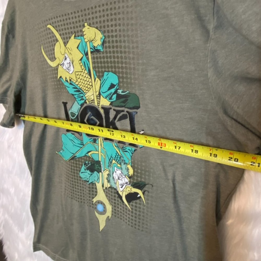 Marvel Disney LOKI T-Shirt Short Sleeves Size Medium - Picture 7 of 8